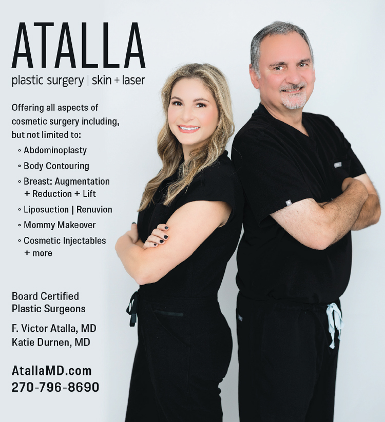 Atalla Plastic Surgery Center featuring the training, skills and experience of Dr. F. Victor Atalla and Dr. Katie Durnen