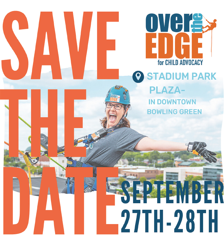 Save the date and go over the edge for child advocacy... September 27th & 28th. 