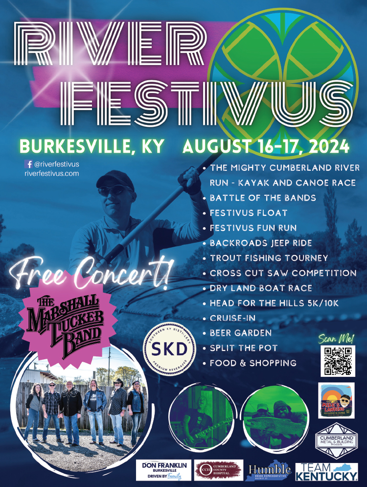 Burnsville River Festival with a free concert... The Marshall Tucker Band