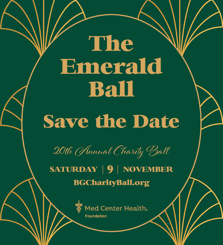 Save the date for Med Center Health foundation Emerald Ball