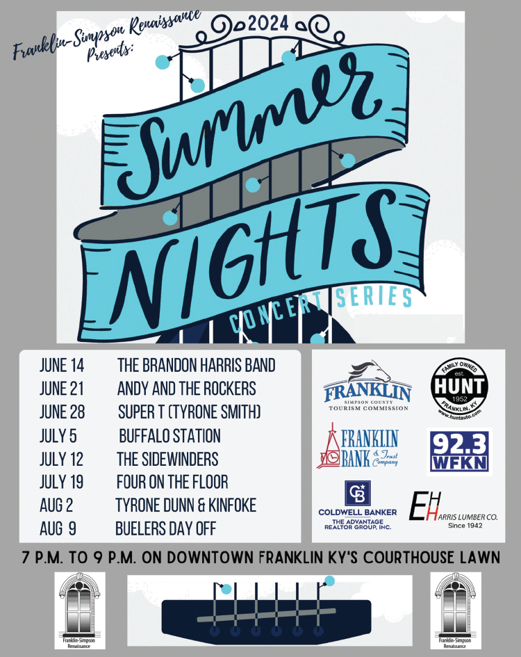 Franklin-Simpson Renaissance presents Summer Nights Concert Series,