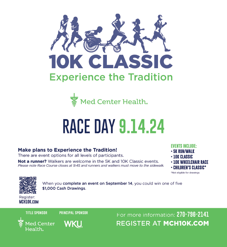 Med Center Health's 10K Classic... experience the tradition