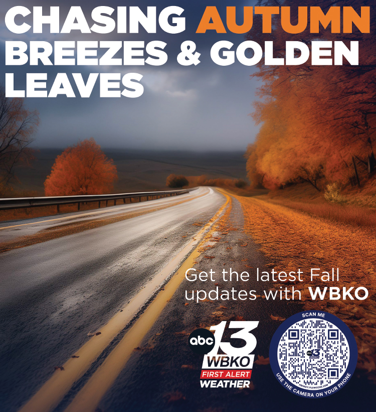 WBKO First Alert Weather... chasing autumn breezes and golden leaves.