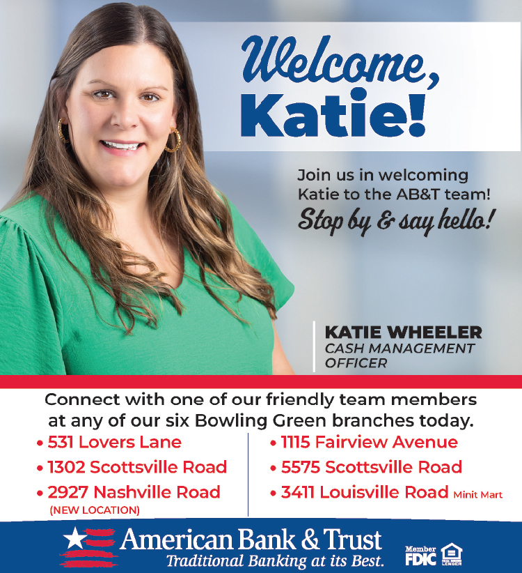 American Bank and Trust welcomes Katie Wheeler to their team.