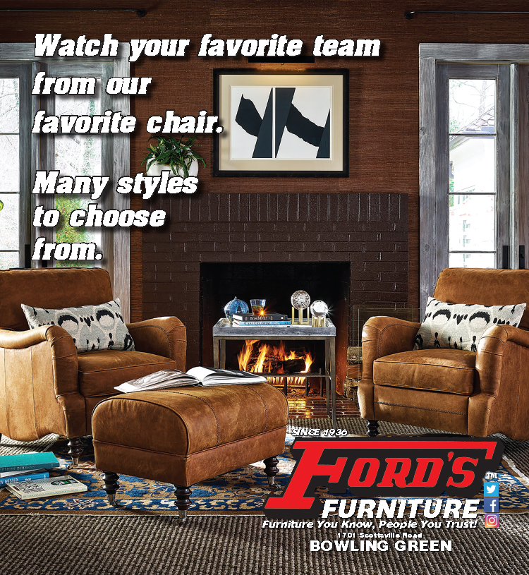 Watch your favorite team in an amazing chair from Ford's Furniture