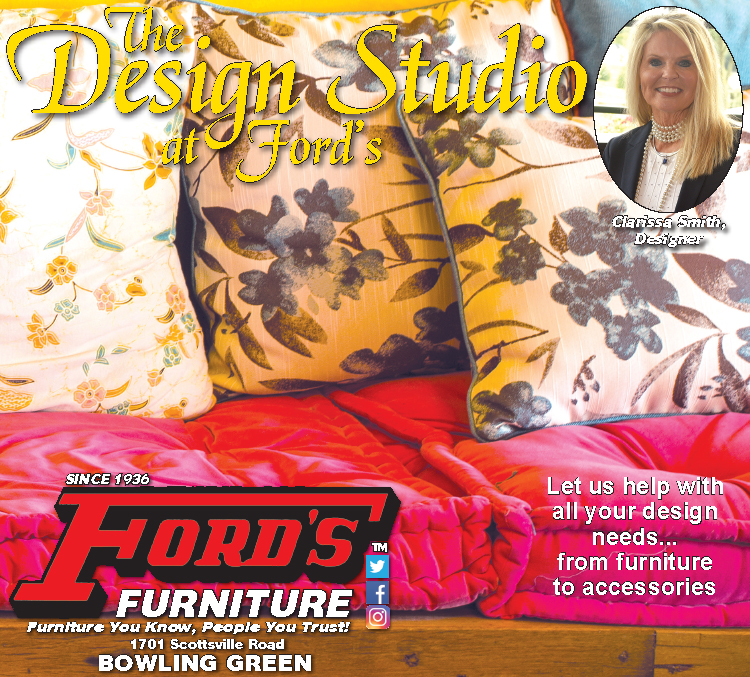 Let us help with all your interior design needs... the Design Studio at Ford's Furniture.