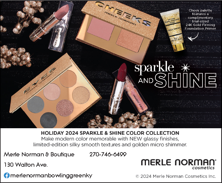 Don't miss the Holiday 2024 Sparkle & Shine Color Collection at Merle Norman Boutique and Cosmetics