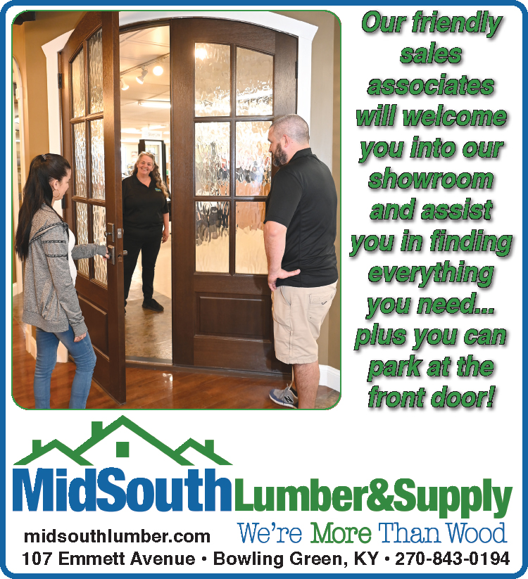 See the professionals at MidSouth Lumber for all your DIY home improvement advice.