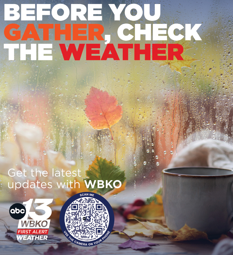 Before you gather, check the weather on the WBKO Weather App.