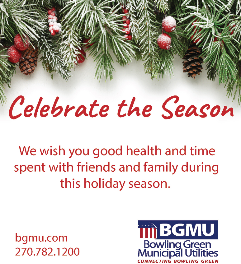 Bowling Green Municipal Utilities... BGMU... wish you all the joys of the season.