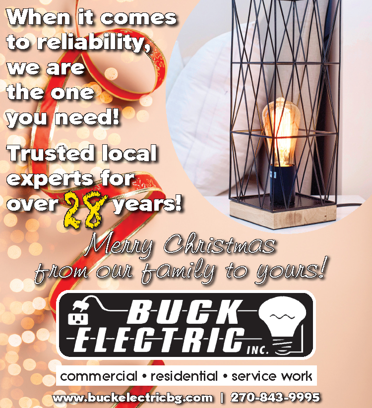 When it comes to reliability Buck Electric is the one you need.