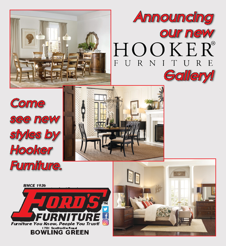 See the all new Hooker Furniture gallery at Ford's Furniture in Bowling Green, KY.