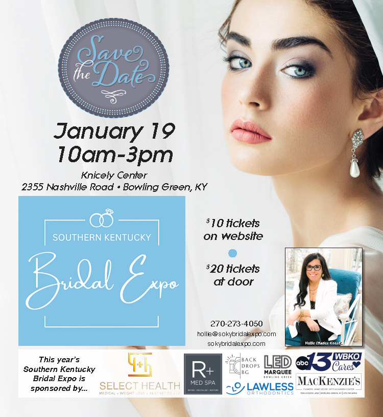 Save the date for this year's Southern Kentucky Bridal Expo.