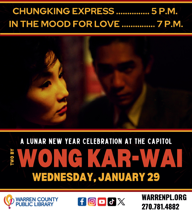 Chungking Express and In The Mood For Love... a Lunar New Year celebration at The Capitol.