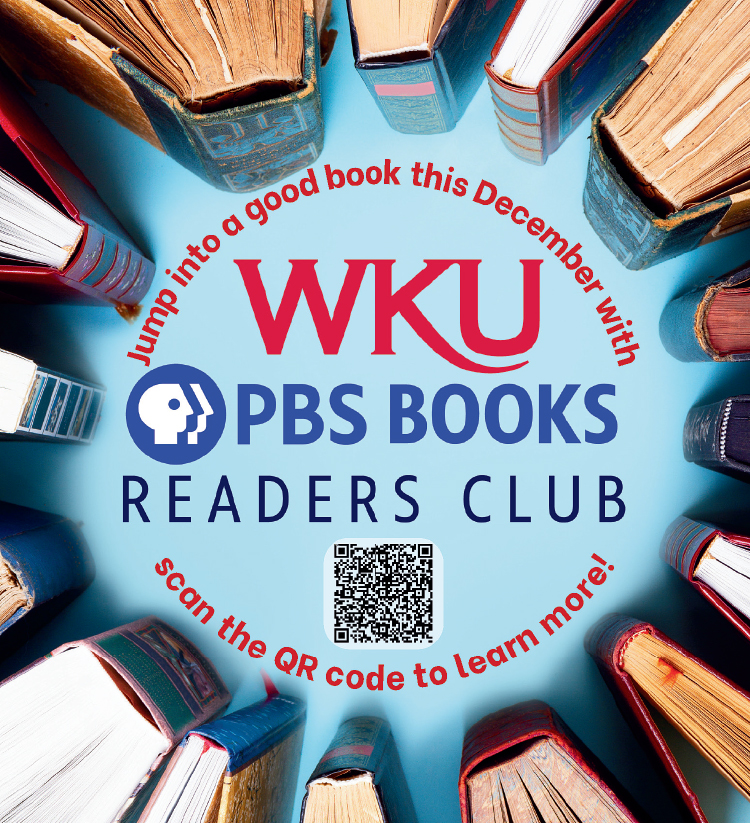 Jump into a good book with WKU PBS Books Readers Club.