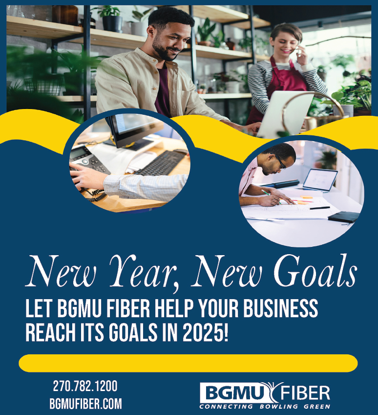 New Year... New Goals... Let BGMU fiber help your business reach its goals in 2025.