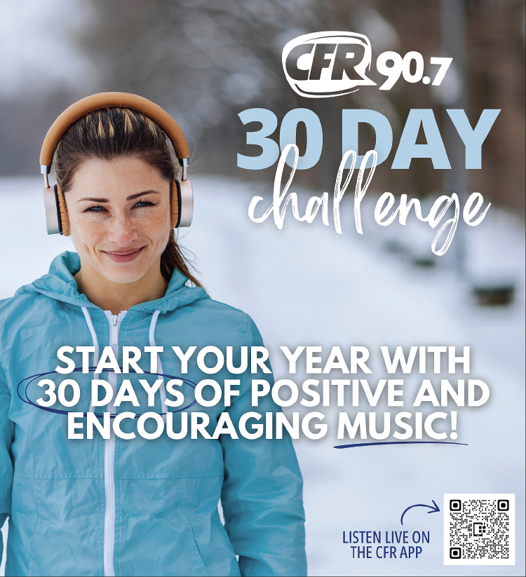 Start your year with the CFR 30- days of positive and encouraging music. 