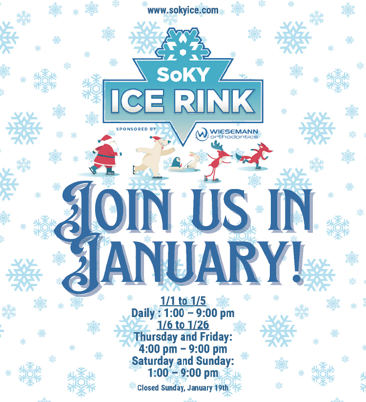 Join us in January... SoKY Ice Rink.