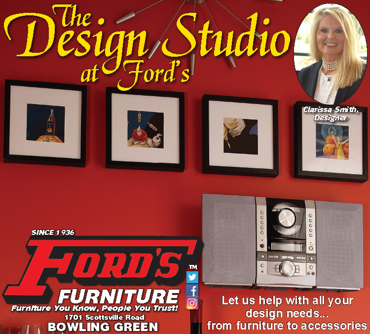 Find the right accessories for your home decor at The Design Studio at Ford's Furniture