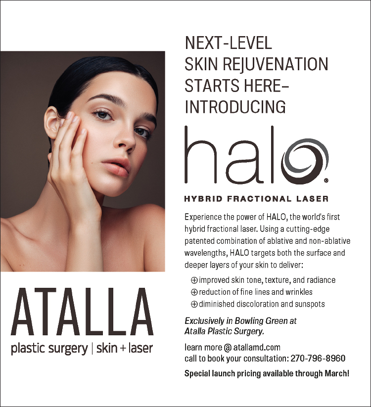 Next-level skin rejuvenation starts with halo hybrid fractional laser from Atalla plastic surgery skin and laser.