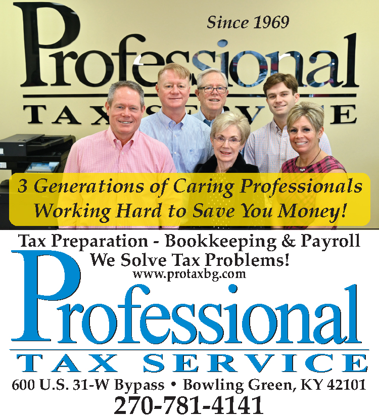 Professional Tax Service... 3 generations of Caring Professionals working hard to save you money!