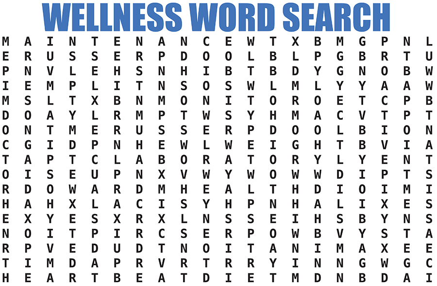 Wellness Word Search - SOKY Happenings